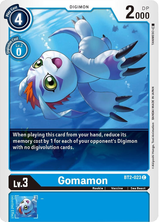 Image for Gomamon - BT2-023 - Digimon Card Game