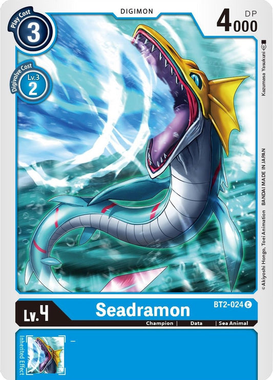 Image for Seadramon - Digimon Card Game