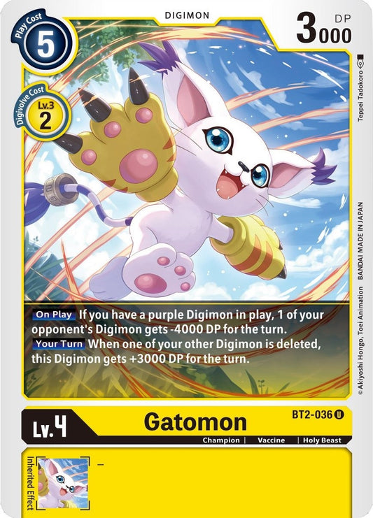 Image for Gatomon - BT2-036 - Digimon Card Game