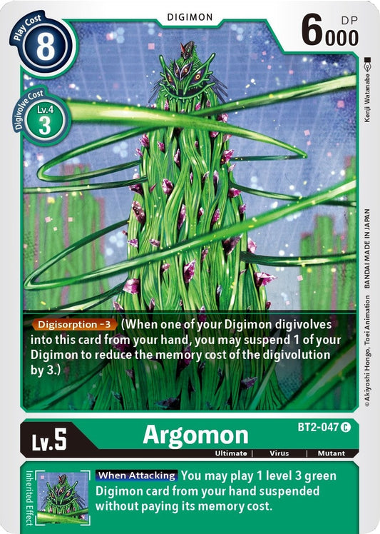 Image for Argomon - BT2-047 - Digimon Card Game