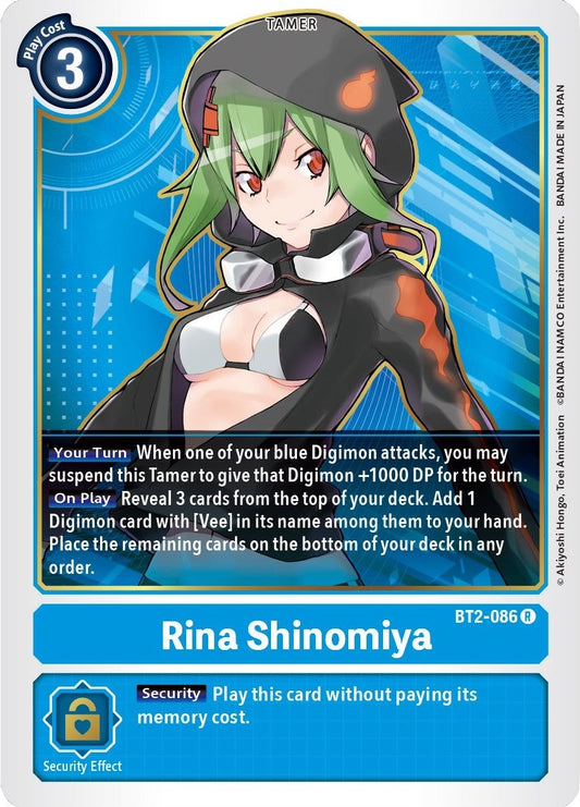 Image for Rina Shinomiya - Digimon Card Game