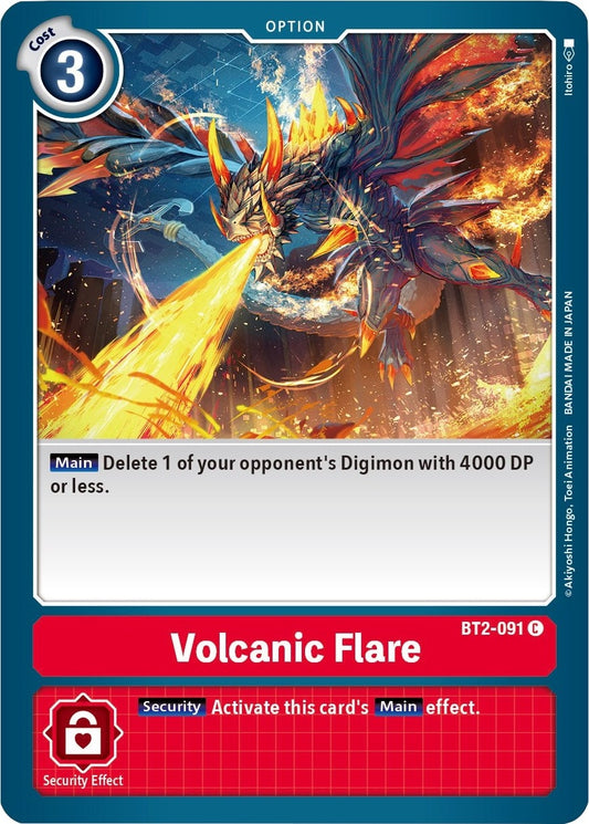 Image for Volcanic Flare - Digimon Card Game
