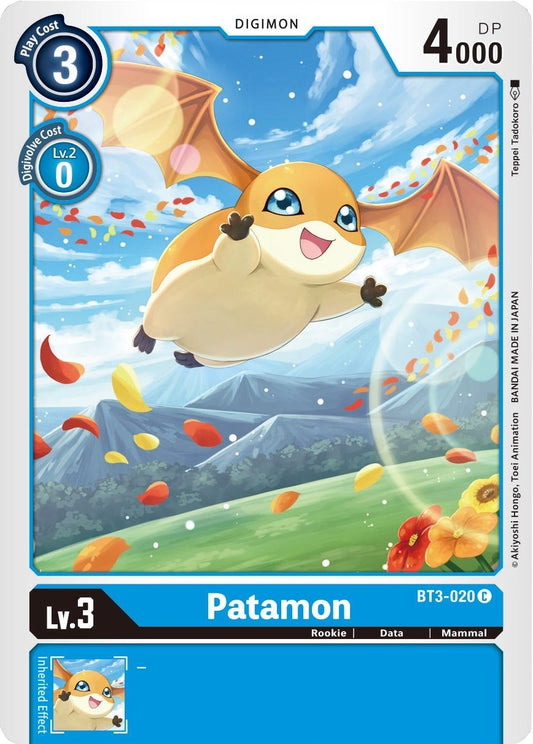 Image for Patamon - BT3-020 - Digimon Card Game