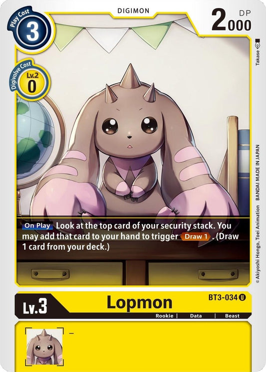 Image for Lopmon - Digimon Card Game