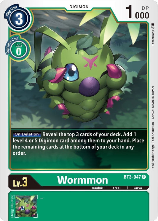 Image for Wormmon - Digimon Card Game
