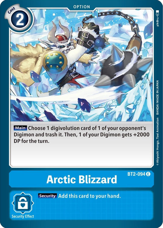 Image for Arctic Blizzard - Digimon Card Game