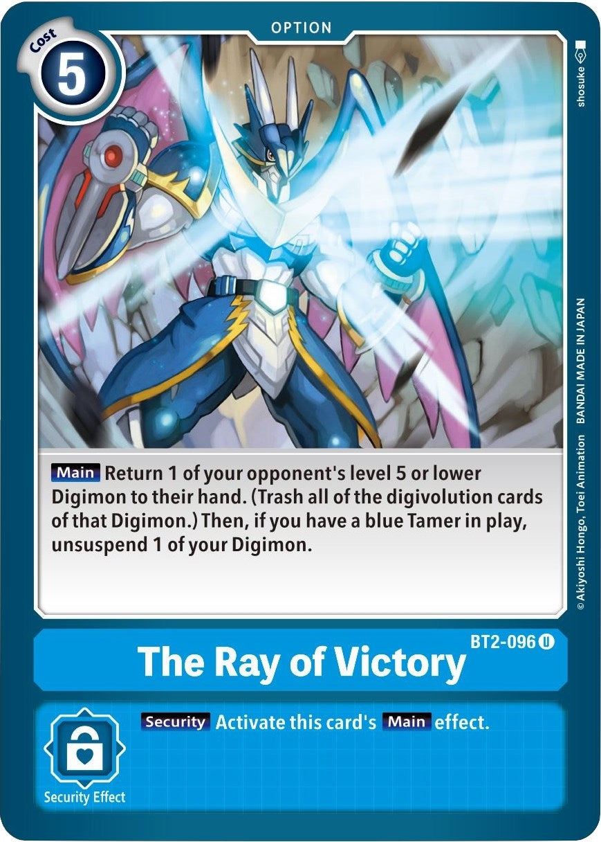 Image for The Ray of Victory - Digimon Card Game