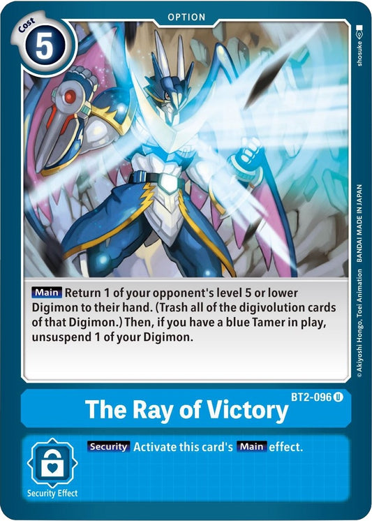 Image for The Ray of Victory - Digimon Card Game