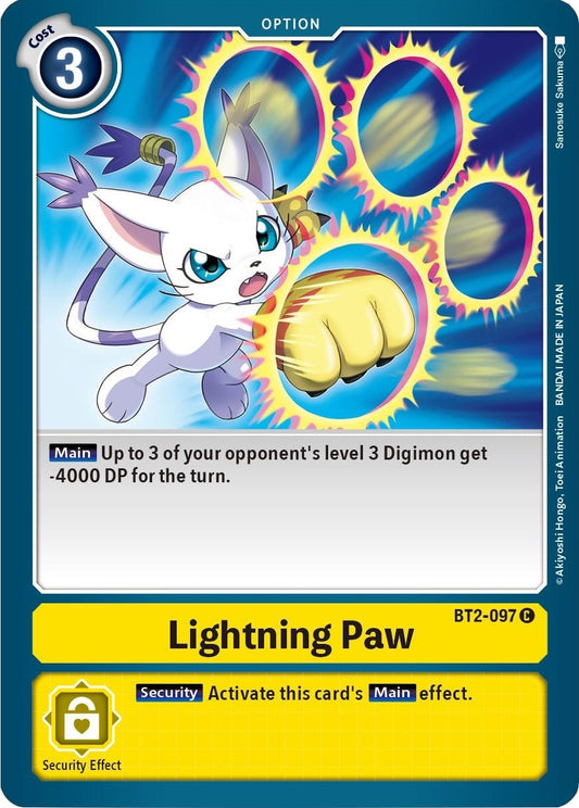 Image for Lightning Paw - Digimon Card Game