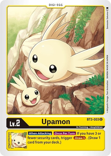 Image for Upamon - BT3-003 - Digimon Card Game