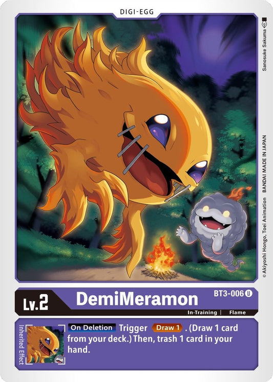 Image for DemiMeramon - Digimon Card Game