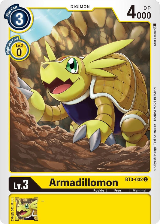 Image for Armadillomon - BT3-032 - Digimon Card Game