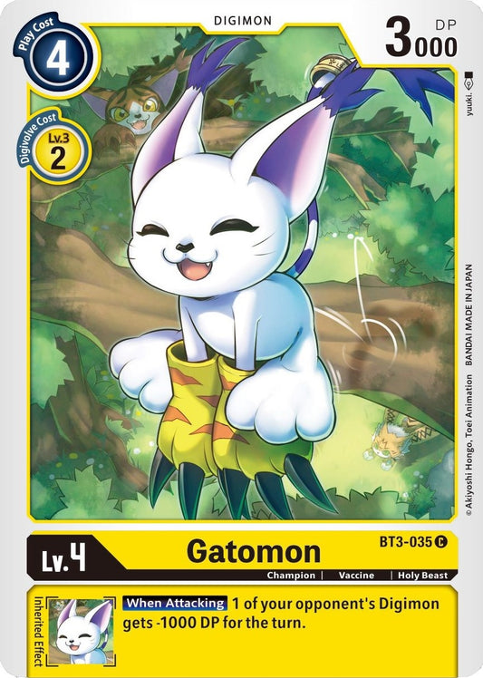 Image for Gatomon - BT3-035 - Digimon Card Game