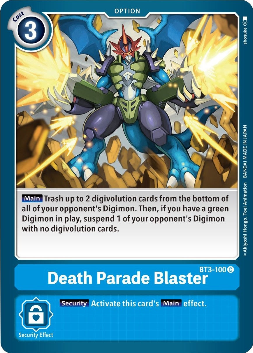 Image for Death Parade Blaster - Digimon Card Game