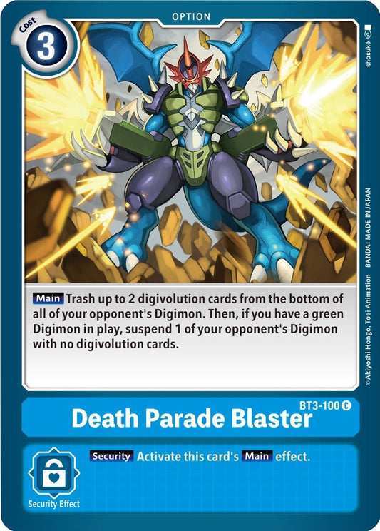 Image for Death Parade Blaster - Digimon Card Game