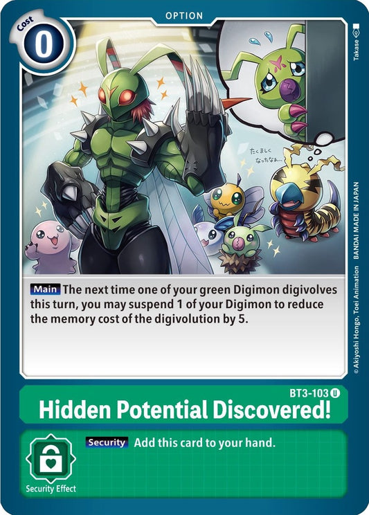 Image for Hidden Potential Discovered! - Digimon Card Game