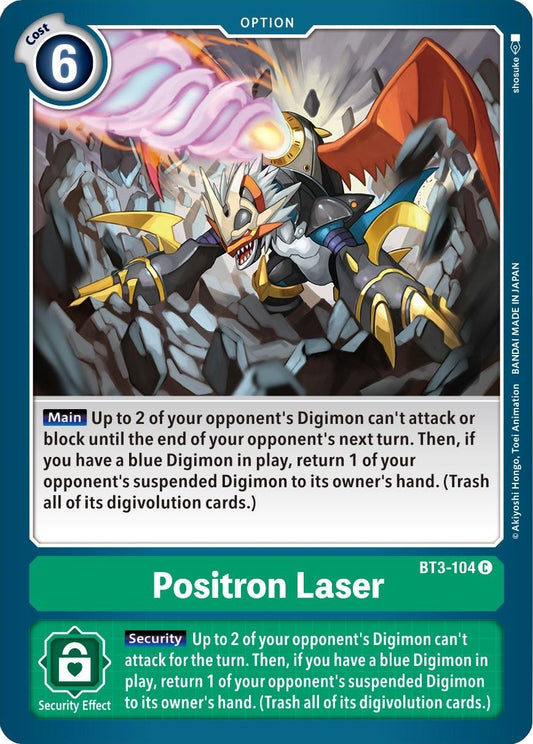 Image for Positron Laser - Digimon Card Game