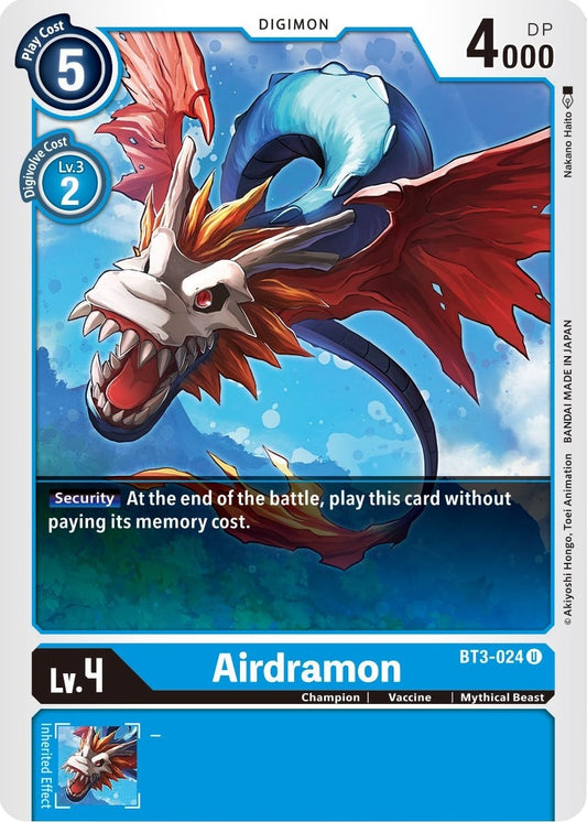 Image for Airdramon - Digimon Card Game