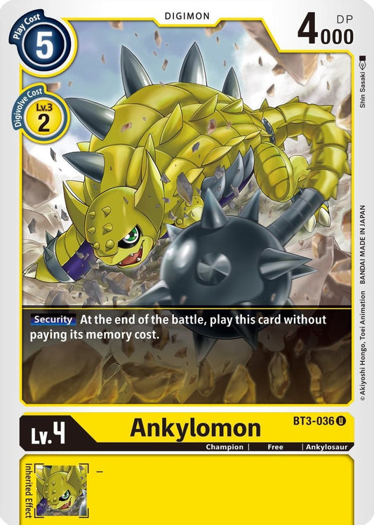 Image for Ankylomon - Digimon Card Game