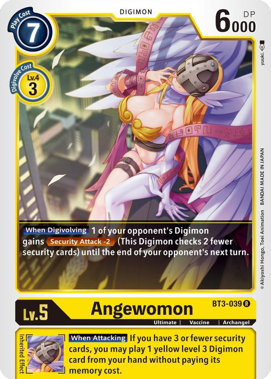 Image for Angewomon - BT3-039 - Digimon Card Game