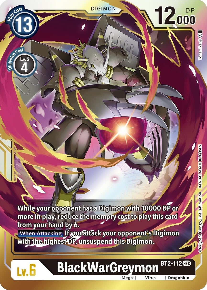 Image for BlackWarGreymon - Digimon Card Game