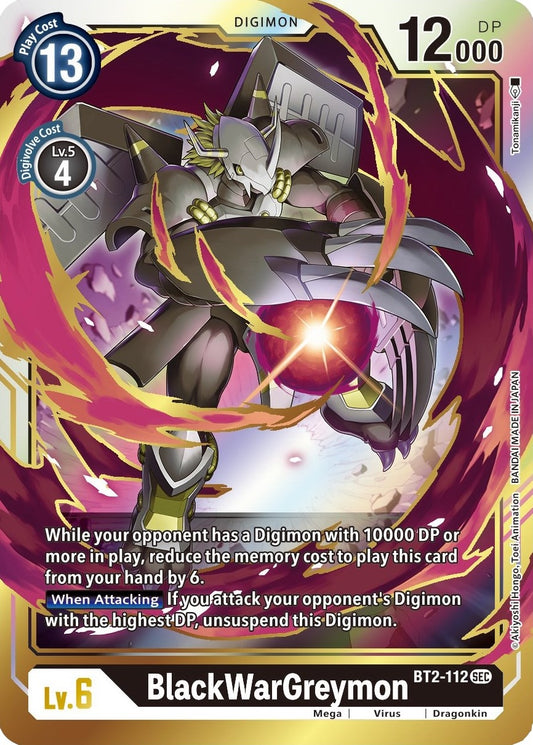 Image for BlackWarGreymon - Digimon Card Game