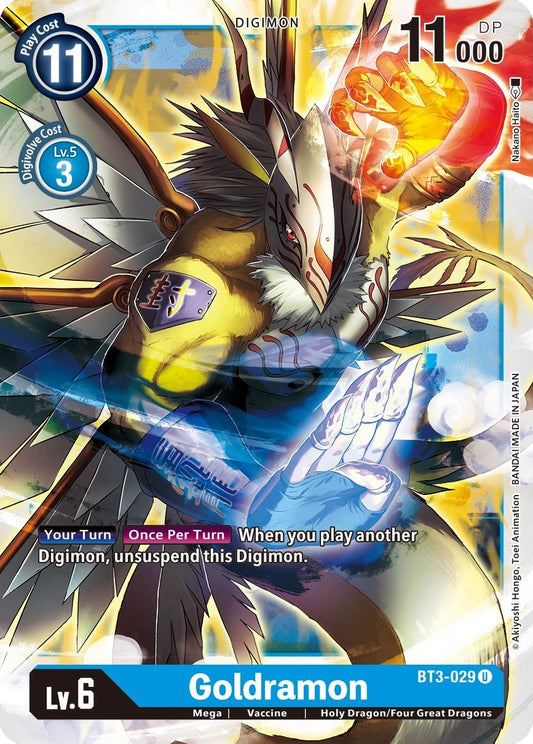 Image for Goldramon - Digimon Card Game