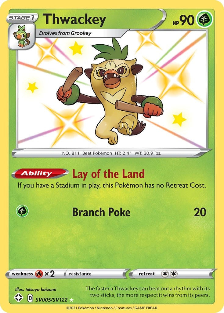 Image for Thwackey - Pokemon