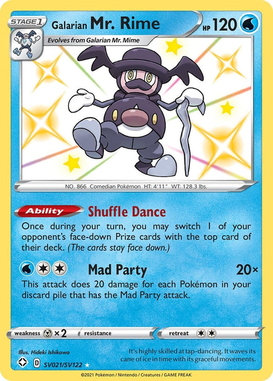 Image for Galarian Mr. Rime - Pokemon