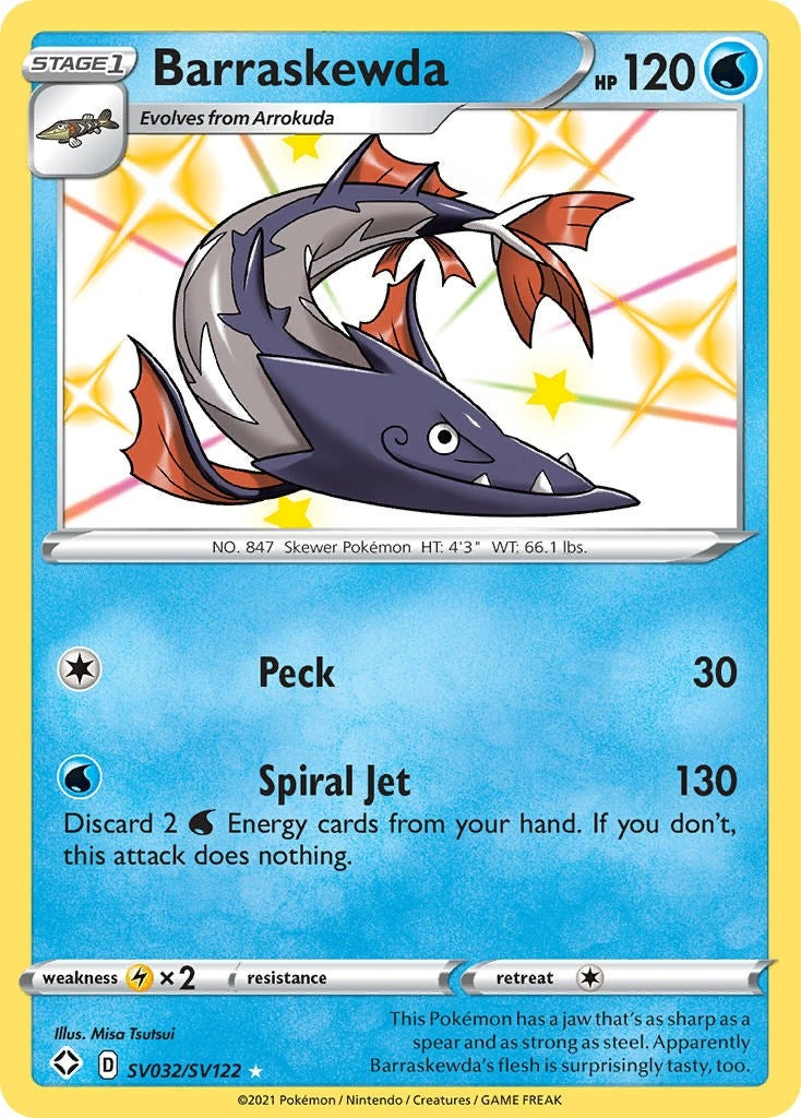 Image for Barraskewda - Pokemon