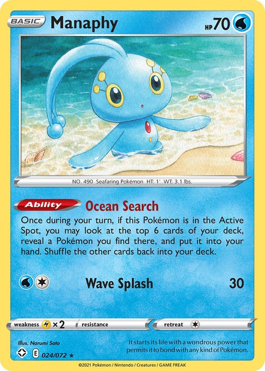 Image for Manaphy - Pokemon