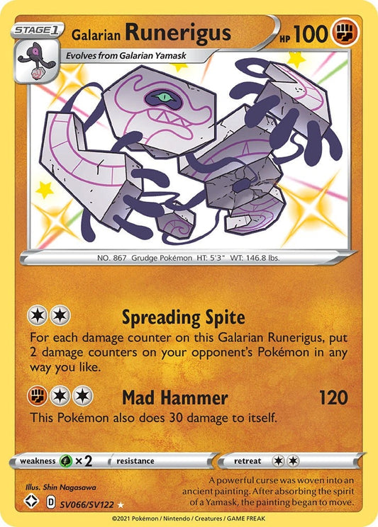 Image for Galarian Runerigus - Pokemon