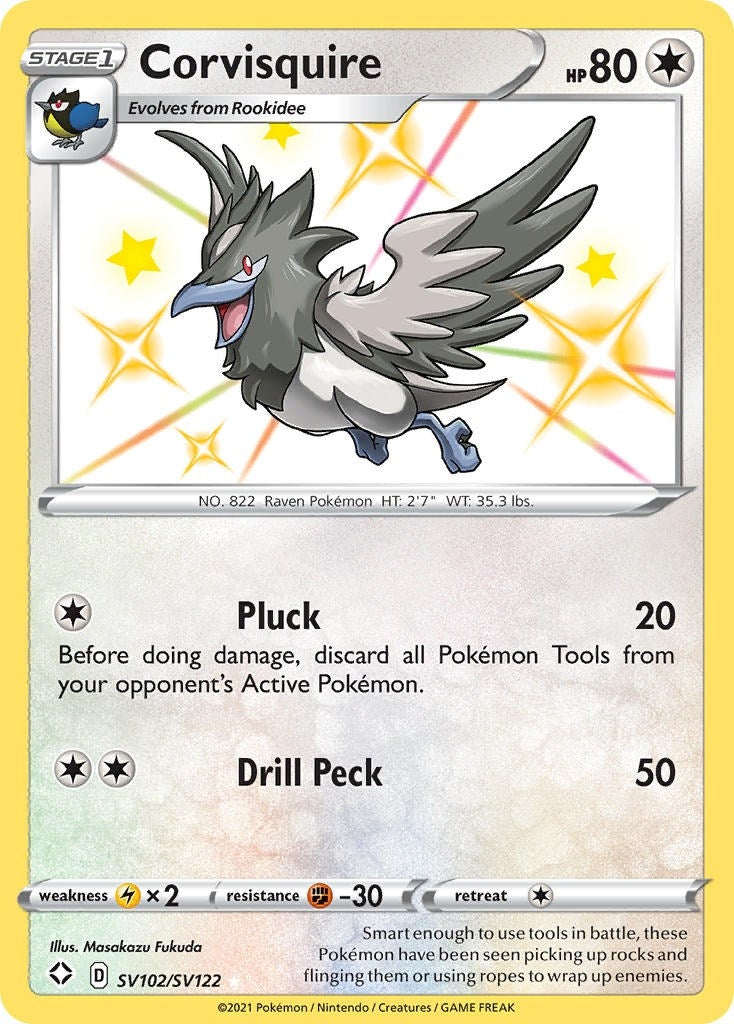 Image for Corvisquire - Pokemon