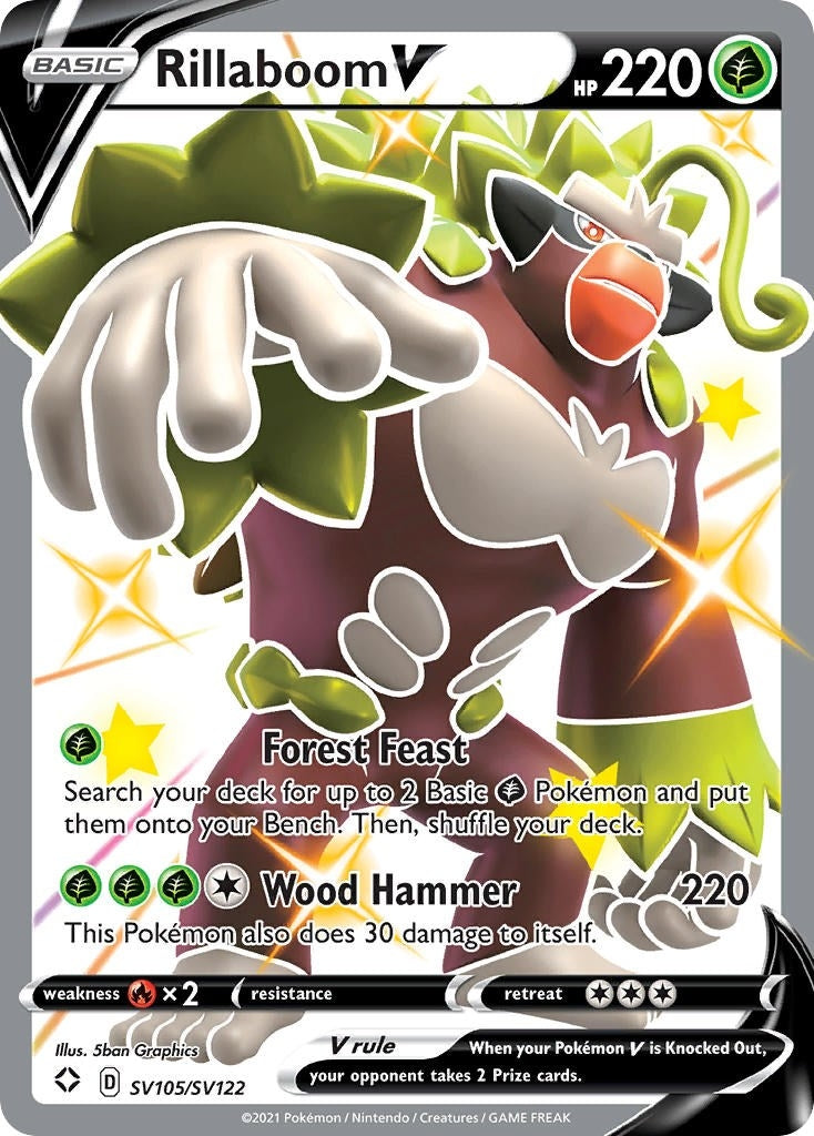 Image for Rillaboom V - Pokemon