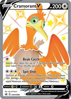 Image for Cramorant V - SWSH086 - Pokemon