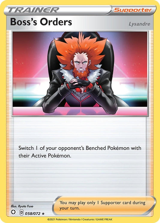 Image for Boss's Orders - Pokemon