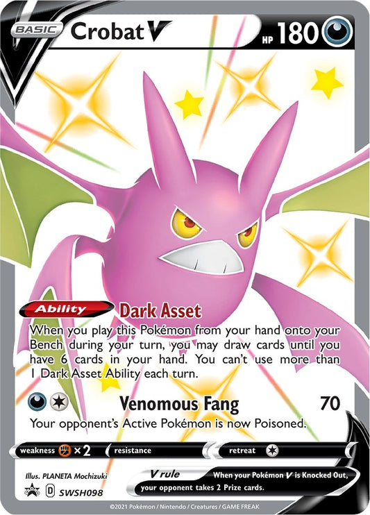 Image for Crobat V - SWSH098 - Pokemon