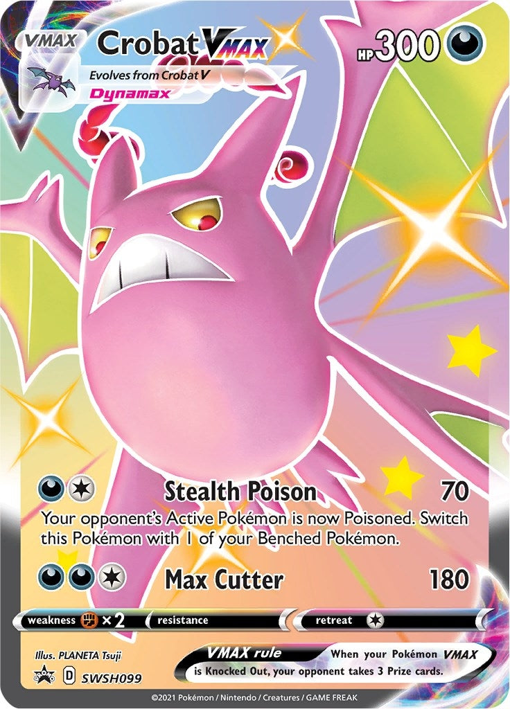Image for Crobat VMAX - SWSH099 - Pokemon