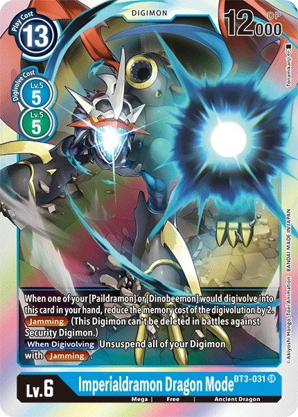 Image for Imperialdramon Dragon Mode - Digimon Card Game