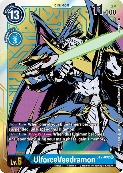 Image for UlforceVeedramon (Alternate Art) - Digimon Card Game