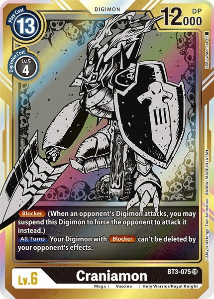 Image for Craniamon (Alternate Art) - Digimon Card Game