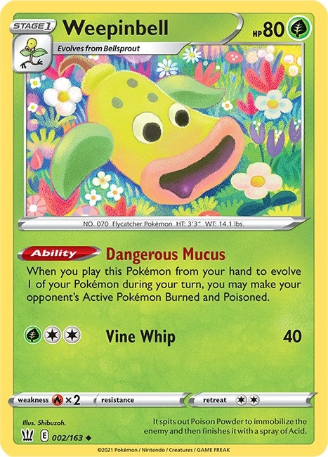 Image for Weepinbell - Pokemon