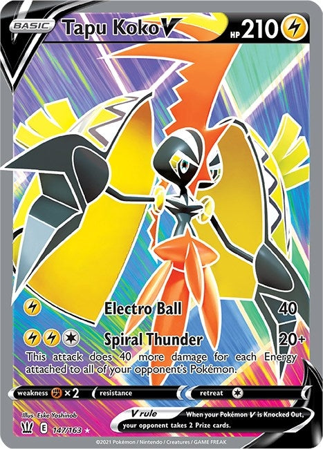 Image for Tapu Koko V (Full Art) - Pokemon