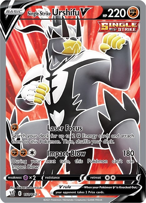 Image for Single Strike Urshifu V (Full Art) - Pokemon