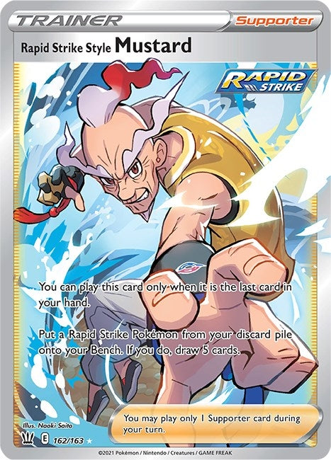 Image for Rapid Strike Style Mustard (Full Art) - Pokemon