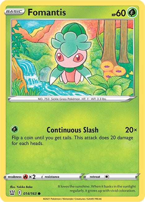 Image for Fomantis - Pokemon