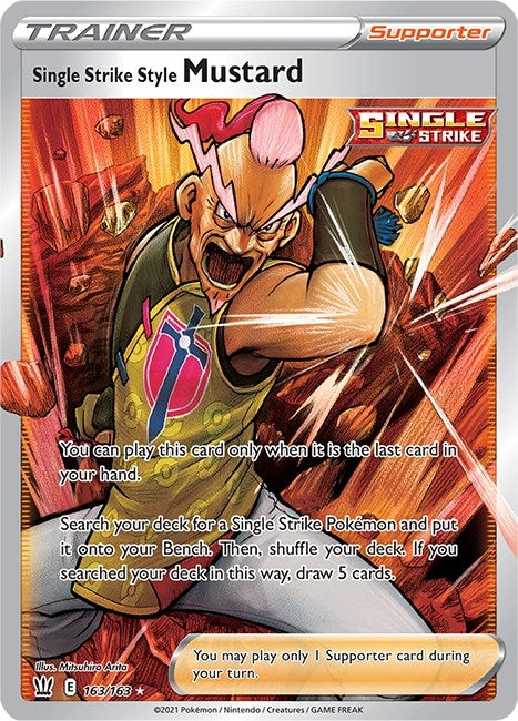 Image for Single Strike Style Mustard (Full Art) - Pokemon