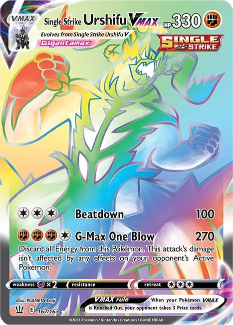 Image for Single Strike Urshifu VMAX (Secret) - Pokemon