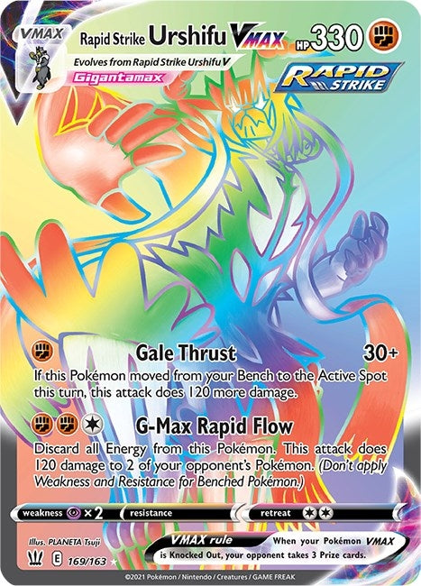 Image for Rapid Strike Urshifu VMAX (Secret) - Pokemon