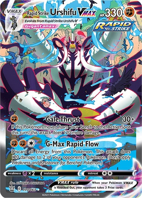 Image for Rapid Strike Urshifu VMAX (Alternate Art Secret) - Pokemon